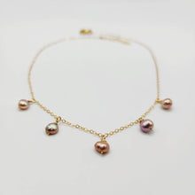 Load image into Gallery viewer, READY TO SHIP Freshwater Pearl Necklace in 14k Gold Fill - FJD$ - Adorn Pacific - All Products