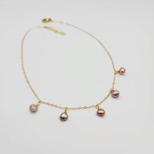 Load image into Gallery viewer, READY TO SHIP Freshwater Pearl Necklace in 14k Gold Fill - FJD$ - Adorn Pacific - All Products