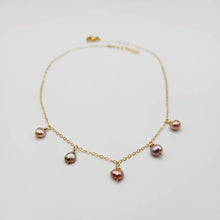 Load image into Gallery viewer, READY TO SHIP Freshwater Pearl Necklace in 14k Gold Fill - FJD$ - Adorn Pacific - All Products