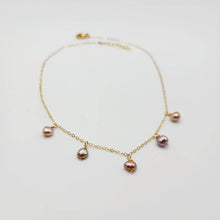 Load image into Gallery viewer, READY TO SHIP Freshwater Pearl Necklace in 14k Gold Fill - FJD$ - Adorn Pacific - All Products