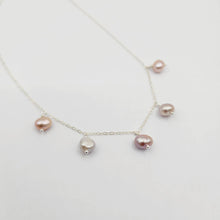 Load image into Gallery viewer, READY TO SHIP Freshwater Pearl Necklace in 925 Sterling Silver - FJD$ - Adorn Pacific - All Products