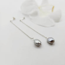 Load image into Gallery viewer, READY TO SHIP - Freshwater Pearl Stud Drop Earrings - 925 Sterling Silver FJD$ - Adorn Pacific - Earrings
