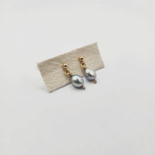 Load image into Gallery viewer, READY TO SHIP - Freshwater Pearl Stud Earrings - 14k Gold Fill FJD$ - Adorn Pacific - Earrings