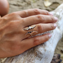 Load image into Gallery viewer, READY TO SHIP Frigate Bird Ring - 925 Sterling Silver FJD$ - Adorn Pacific - All Products