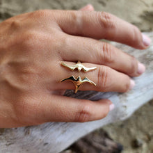 Load image into Gallery viewer, READY TO SHIP Frigate Bird Ring - 9k Solid Gold FJD$ - Adorn Pacific - All Products
