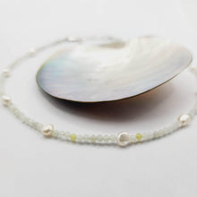 Load image into Gallery viewer, READY TO SHIP Glass Bead & Freshwater Pearl Choker Necklace - 925 Sterling Silver FJD$ - Adorn Pacific - Necklaces