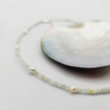 Load image into Gallery viewer, READY TO SHIP Glass Bead & Freshwater Pearl Choker Necklace - 925 Sterling Silver FJD$ - Adorn Pacific - Necklaces
