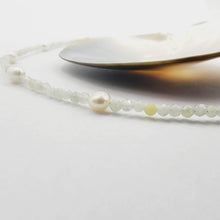 Load image into Gallery viewer, READY TO SHIP Glass Bead & Freshwater Pearl Choker Necklace - 925 Sterling Silver FJD$ - Adorn Pacific - Necklaces