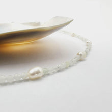 Load image into Gallery viewer, READY TO SHIP Glass Bead & Freshwater Pearl Choker Necklace - 925 Sterling Silver FJD$ - Adorn Pacific - Necklaces