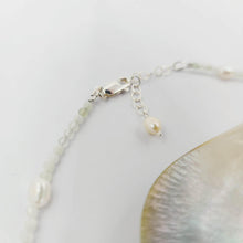 Load image into Gallery viewer, READY TO SHIP Glass Bead & Freshwater Pearl Choker Necklace - 925 Sterling Silver FJD$ - Adorn Pacific - Necklaces