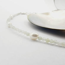 Load image into Gallery viewer, READY TO SHIP Glass Bead & Freshwater Pearl Choker Necklace - 925 Sterling Silver FJD$ - Adorn Pacific - Necklaces