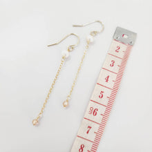 Load image into Gallery viewer, READY TO SHIP - Glass Bead & Pearl Drop Earrings - 14k Gold Fill FJD$ - Adorn Pacific - Earrings