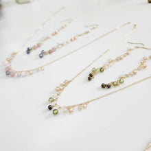 Load image into Gallery viewer, READY TO SHIP - Glass Bead Waterfall Drop Earrings - 14k Gold Fill FJD$ - Adorn Pacific - Earrings