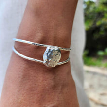 Load image into Gallery viewer, READY TO SHIP Hand-Cast Sea Urchin Bangle - 925 Sterling Silver FJD$ - Adorn Pacific - All Products