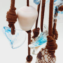Load image into Gallery viewer, CONTACT US TO RECREATE THIS SOLD OUT STYLE Hot Glass and Shell Faux Suede Leather Necklace - FJD$ - Adorn Pacific - All Products