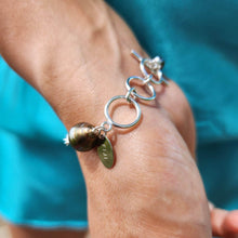 Load image into Gallery viewer, READY TO SHIP Keshi & Fiji Saltwater Pearl Bracelet - 925 Sterling Silver FJD$ - Adorn Pacific - All Products