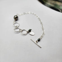 Load image into Gallery viewer, READY TO SHIP Keshi & Fiji Saltwater Pearl Bracelet - 925 Sterling Silver FJD$ - Adorn Pacific - All Products