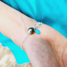 Load image into Gallery viewer, READY TO SHIP Keshi & Fiji Saltwater Pearl Bracelet - 925 Sterling Silver FJD$ - Adorn Pacific - All Products