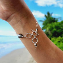 Load image into Gallery viewer, READY TO SHIP Keshi & Fiji Saltwater Pearl Bracelet - 925 Sterling Silver FJD$ - Adorn Pacific - All Products