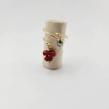 Load image into Gallery viewer, MADE TO ORDER - Keshi Pearl & Coral Twist Layer Ring - 14k Gold Fill FJD$ - Adorn Pacific - Rings