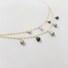 Load image into Gallery viewer, READY TO SHIP Keshi Pearl Layered Necklace in 14k Gold Fill - FJD$ - Adorn Pacific - All Products