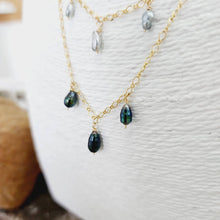 Load image into Gallery viewer, CONTACT US TO RECREATE THIS SOLD OUT STYLE Keshi Pearl Layered Necklace in 14k Gold Fill - FJD$ - Adorn Pacific - All Products