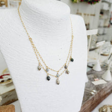 Load image into Gallery viewer, READY TO SHIP Keshi Pearl Layered Necklace in 14k Gold Fill - FJD$ - Adorn Pacific - All Products
