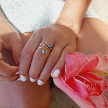 Load image into Gallery viewer, READY TO SHIP - Keshi Pearl Twist Layer Ring - 14k Gold Fill FJD$ - Adorn Pacific - Rings