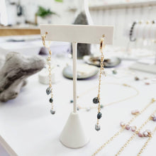 Load image into Gallery viewer, READY TO SHIP - Keshi Pearl Waterfall Drop Earrings - 14k Gold Fill FJD$ - Adorn Pacific - Earrings