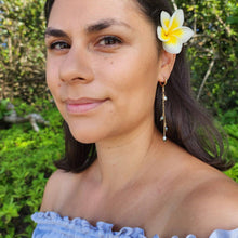 Load image into Gallery viewer, READY TO SHIP - Keshi Pearl Waterfall Drop Earrings - 14k Gold Fill FJD$ - Adorn Pacific - Earrings