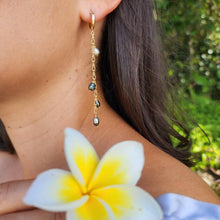 Load image into Gallery viewer, READY TO SHIP - Keshi Pearl Waterfall Drop Earrings - 14k Gold Fill FJD$ - Adorn Pacific - Earrings