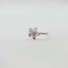 Load image into Gallery viewer, READY TO SHIP Mini Frangipani Ring - 925 Sterling Silver FJD$ - Adorn Pacific - All Products