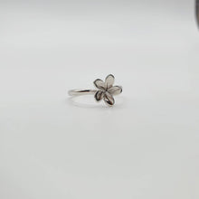 Load image into Gallery viewer, READY TO SHIP Mini Frangipani Ring - 925 Sterling Silver FJD$ - Adorn Pacific - All Products