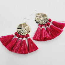 Load image into Gallery viewer, READY TO SHIP Mother of Pearl Vau Earrings - 925 Sterling Silver FJD$ - Adorn Pacific - Earrings