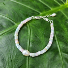 Load image into Gallery viewer, READY TO SHIP Polymer Bead & Freshwater Pearl Bracelet - 925 Sterling Silver FJD$ - Adorn Pacific - Earrings