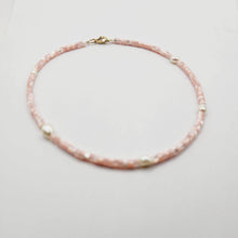 Load image into Gallery viewer, READY TO SHIP Polymer Bead & Freshwater Pearl Choker Necklace - 14k Gold Fill FJD$ - Adorn Pacific - Earrings