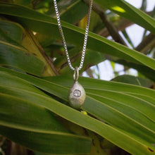 Load image into Gallery viewer, READY TO SHIP - Recycled Sterling Flush Set Necklace - 925 Sterling Silver FJD$ - Adorn Pacific - Necklaces