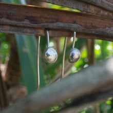 Load image into Gallery viewer, READY TO SHIP - Recycled Sterling Silver Drop Earrings - 925 Sterling Silver FJD$ - Adorn Pacific - Earrings