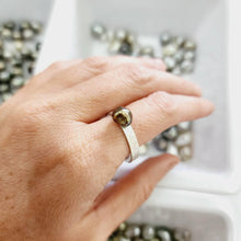 Load image into Gallery viewer, CONTACT US TO RECREATE THIS SOLD OUT STYLE Senikau Fiji Keshi Pearl Ring - 925 Sterling Silver FJD$ - Adorn Pacific - Rings