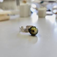 Load image into Gallery viewer, CONTACT US TO RECREATE THIS SOLD OUT STYLE Senikau Fiji Saltwater Pearl Ring - 925 Sterling Silver FJD$ - Adorn Pacific - Rings