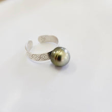 Load image into Gallery viewer, CONTACT US TO RECREATE THIS SOLD OUT STYLE Senikau Fiji Saltwater Pearl Ring - 925 Sterling Silver FJD$ - Adorn Pacific - Rings