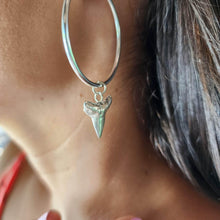 Load image into Gallery viewer, READY TO SHIP - Shark Tooth Earrings - 925 Sterling Silver FJD$