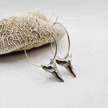 Load image into Gallery viewer, CONTACT US TO RECREATE THIS SOLD OUT STYLE Shark Tooth Earrings - 925 Sterling Silver FJD$ - Adorn Pacific - Earrings