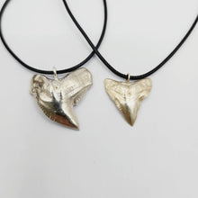 Load image into Gallery viewer, READY TO SHIP Shark Tooth Necklace - Black Cord FJD$ - Adorn Pacific - Necklaces