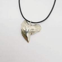 Load image into Gallery viewer, READY TO SHIP Shark Tooth Necklace - Black Cord FJD$ - Adorn Pacific - Necklaces