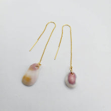 Load image into Gallery viewer, CONTACT US TO RECREATE THIS SOLD OUT STYLE Shell Threader Earrings - 14k Gold Fill FJD$ - Adorn Pacific - Earrings