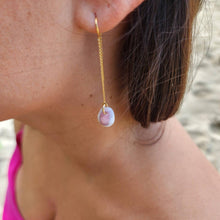 Load image into Gallery viewer, CONTACT US TO RECREATE THIS SOLD OUT STYLE Shell Threader Earrings - 14k Gold Fill FJD$ - Adorn Pacific - Earrings