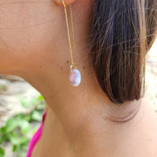 Load image into Gallery viewer, CONTACT US TO RECREATE THIS SOLD OUT STYLE Shell Threader Earrings - 14k Gold Fill FJD$ - Adorn Pacific - Earrings