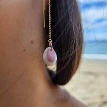 Load image into Gallery viewer, CONTACT US TO RECREATE THIS SOLD OUT STYLE Shell Threader Earrings - 14k Gold Fill FJD$ - Adorn Pacific - Earrings