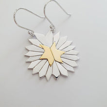 Load image into Gallery viewer, READY TO SHIP Tefui Earrings - 925 Sterling Silver & 18 Gold Vermeil Detail FJD$ - Adorn Pacific - All Products